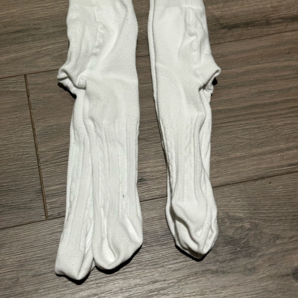Source Unknown White Baby Tights - Pair - Picture 2 of 6